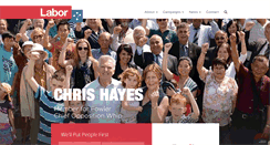 Desktop Screenshot of chrishayesmp.com